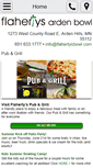 Mobile Screenshot of flahertysbowl.com